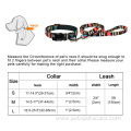 Dog Collars and Leashes Custom Strong Printed Nylon